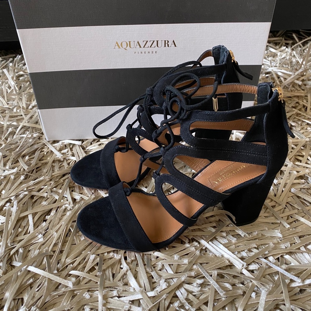 NEW Aquazurra Holli Sandals